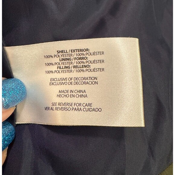 Orvis Mens Olive Navy Puffer Vest Sz M Warm Comfort Pockets Casual Outdoors - Picture 8 of 9